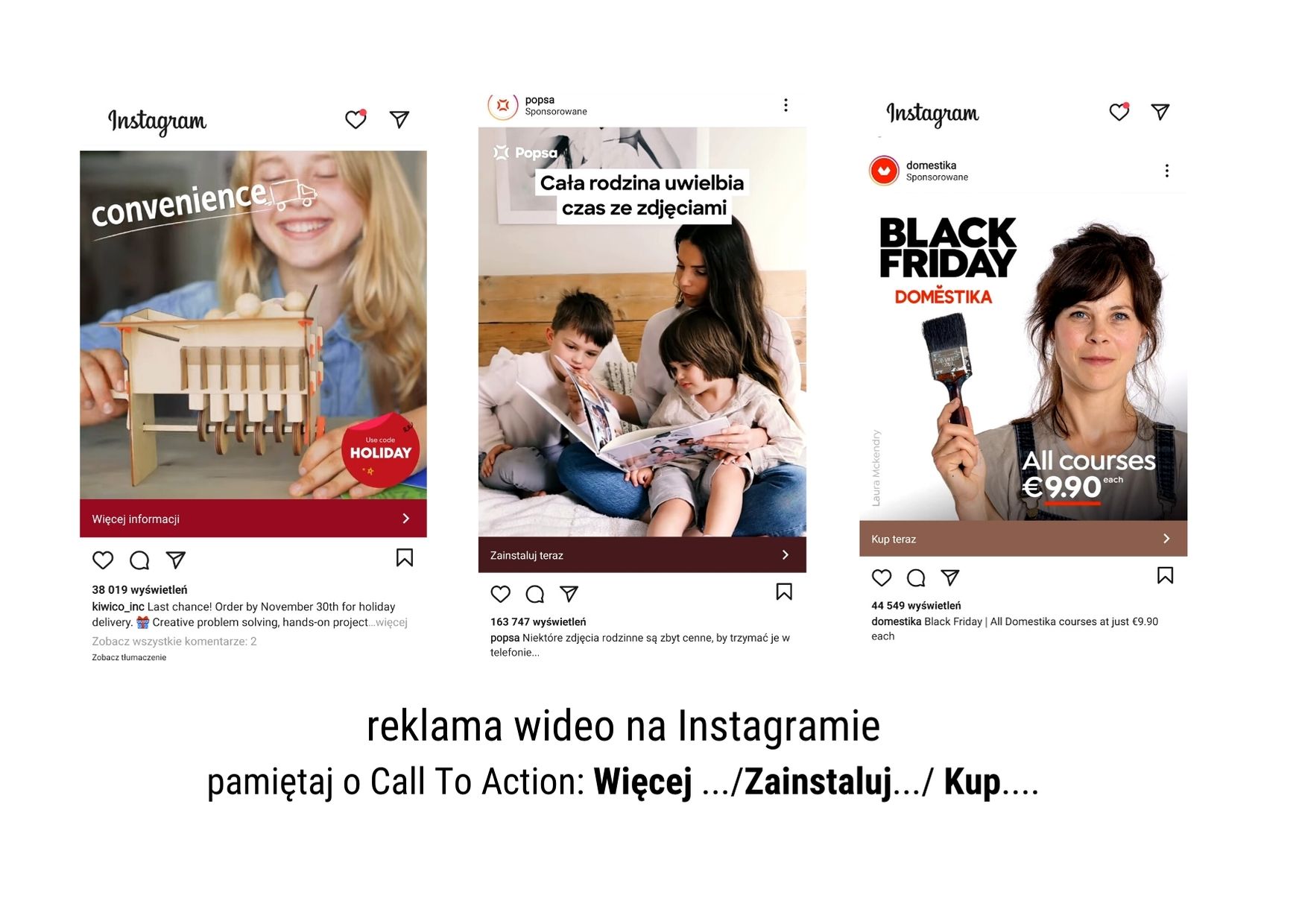marketing w internecie reklama na Instagramie